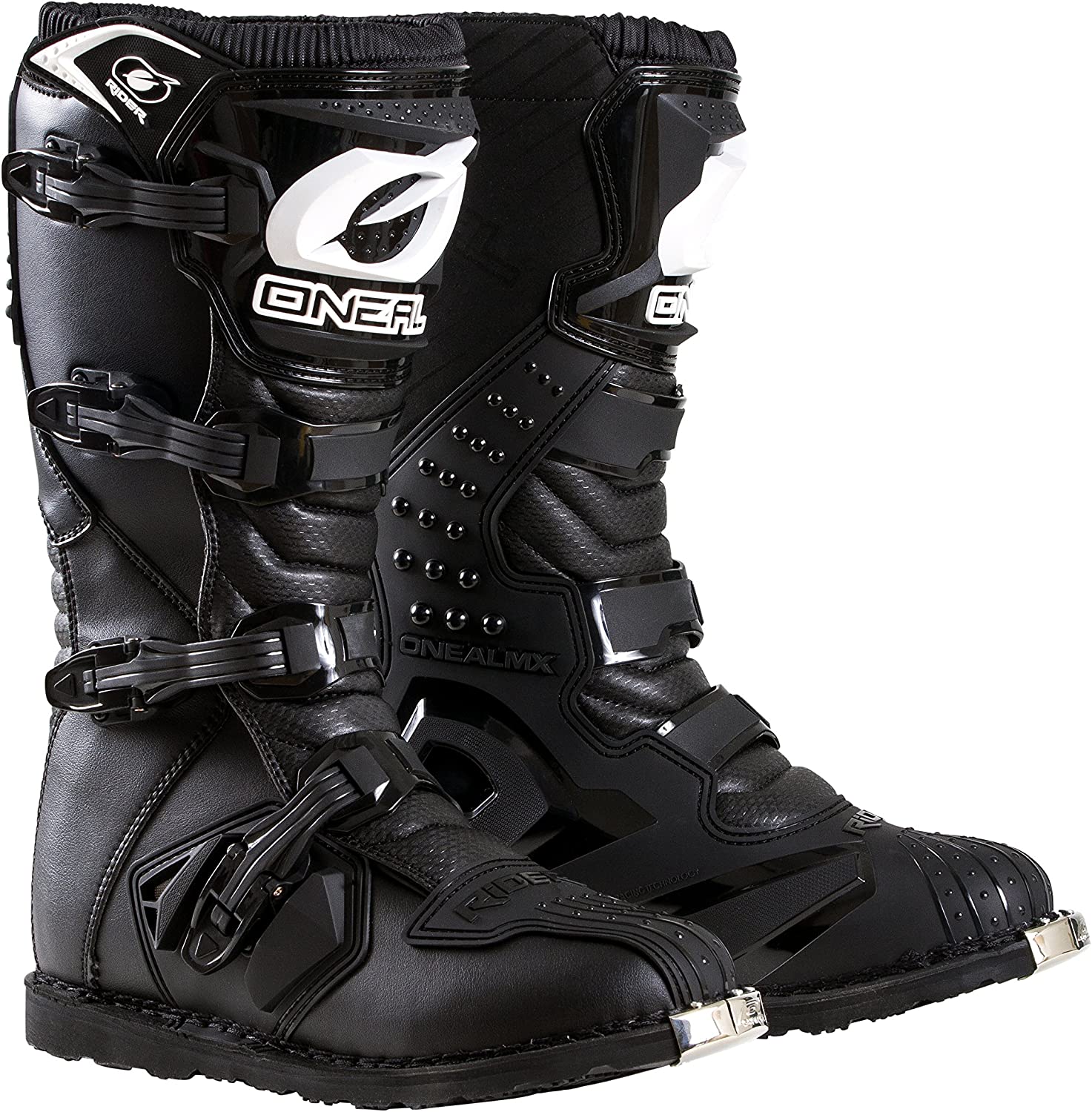 O'Neal Men's New Logo Rider Boot (Black, Size 11)